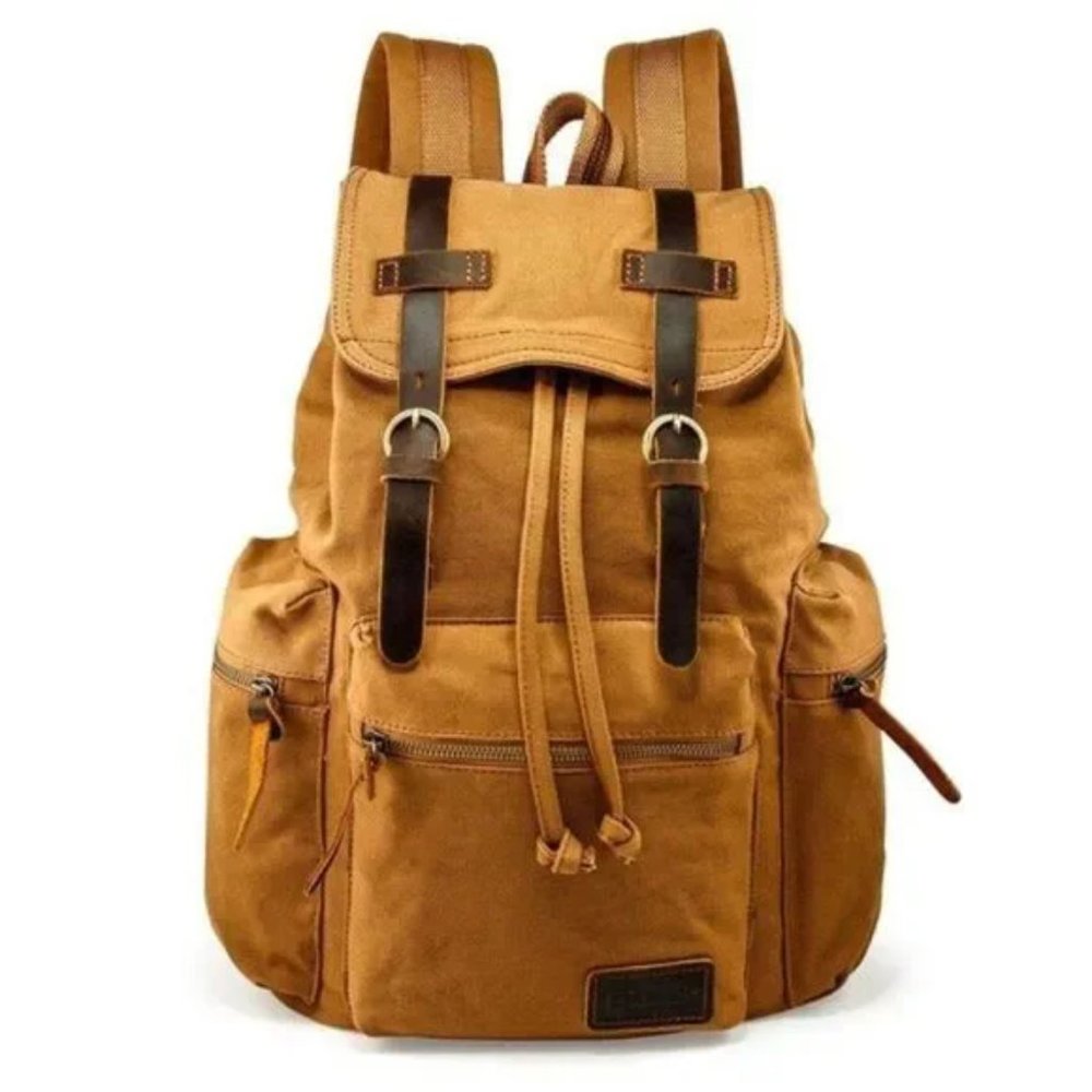New 21L Vintage Canvas Backpack